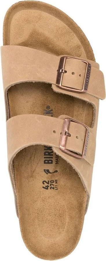 Birkenstock Arizona Leather Unisex Sandals Shoes - Image 4