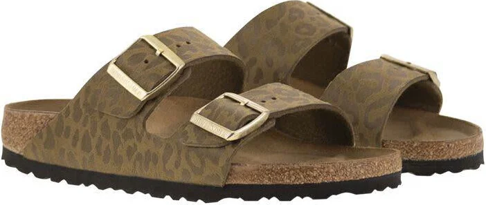Birkenstock Arizona Leo - Sandal With Buckles And Animal Print - Image 4