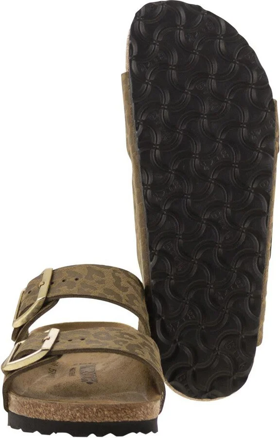 Birkenstock Arizona Leo - Sandal With Buckles And Animal Print - Image 5