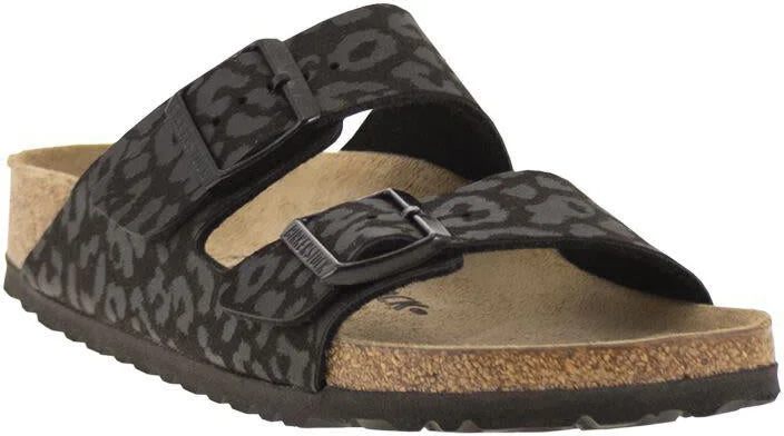 Birkenstock Arizona Leo - Sandal With Buckles And Animal Print - Image 2