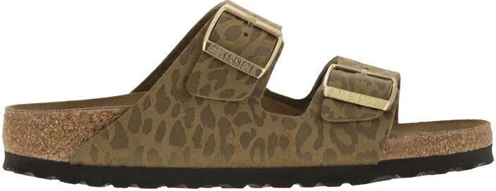 Birkenstock Arizona Leo - Sandal With Buckles And Animal Print