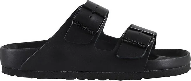 Birkenstock Arizona Logo Engraved Double Buckled Sandals