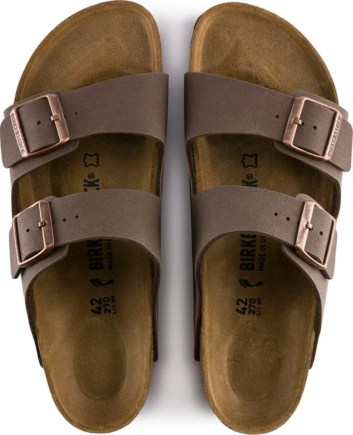 BIRKENSTOCK Arizona Mens Mocha Sandals - Image 2