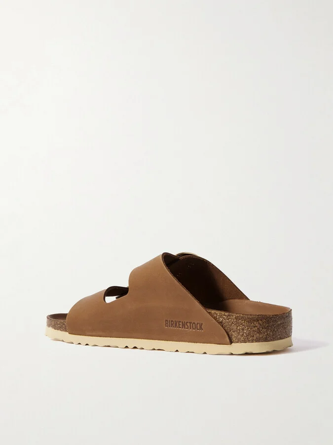 Birkenstock - Arizona Oiled Leather Sandals - Brown - Image 3