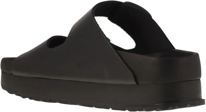 Birkenstock Arizona Platform - Slipper With Leather Buckles - Image 3
