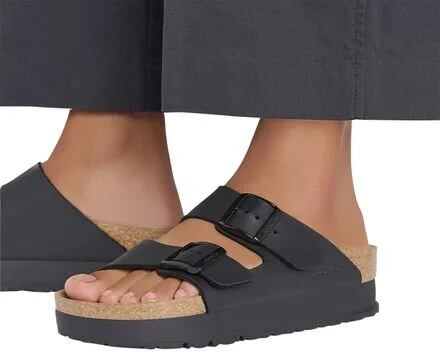 Birkenstock Arizona Platform Vegan Narrow Sandal - Women's - Image 7