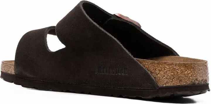Birkenstock Arizona Sbf Suede Leather Sandals - Image 3