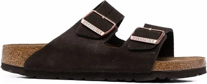 Birkenstock Arizona Sbf Suede Leather Sandals