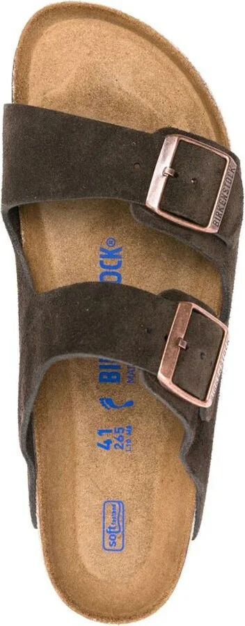 Birkenstock Arizona Sfb Suede Leather Sandals - Image 2