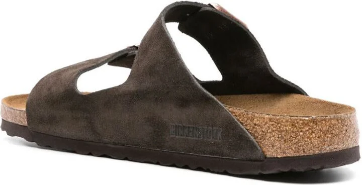 Birkenstock Arizona Sfb Suede Leather Sandals - Image 4
