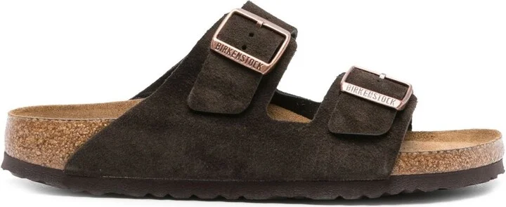 Birkenstock Arizona Sfb Suede Leather Sandals