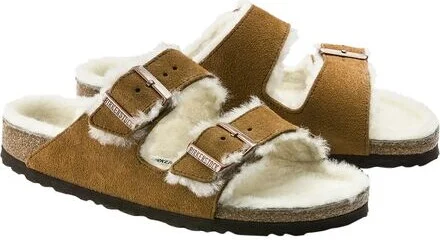 Birkenstock Arizona Shearling Lined Narrow Sandal - Women's - Image 4
