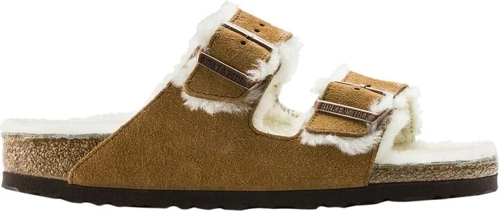 Birkenstock Arizona Shearling Lined Narrow Sandal - Women's