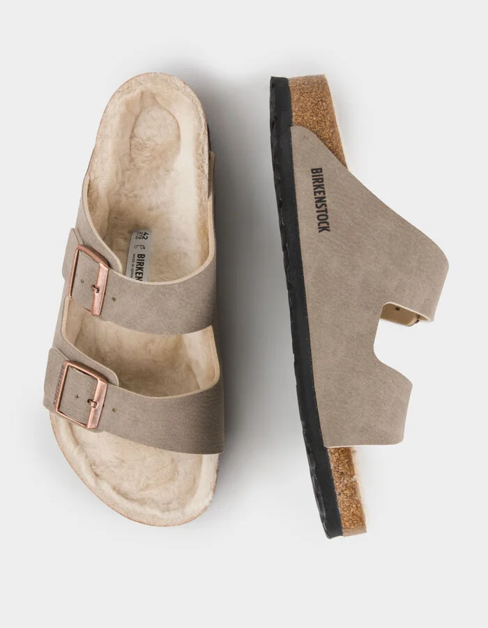 BIRKENSTOCK Arizona Shearling Mens Sandals - Image 5