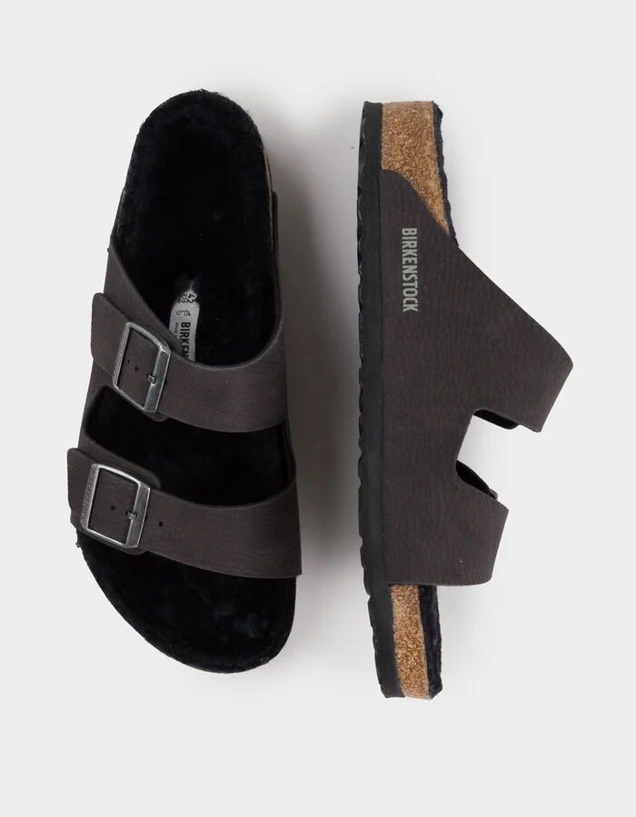 BIRKENSTOCK Arizona Shearling Mens Sandals - Image 5