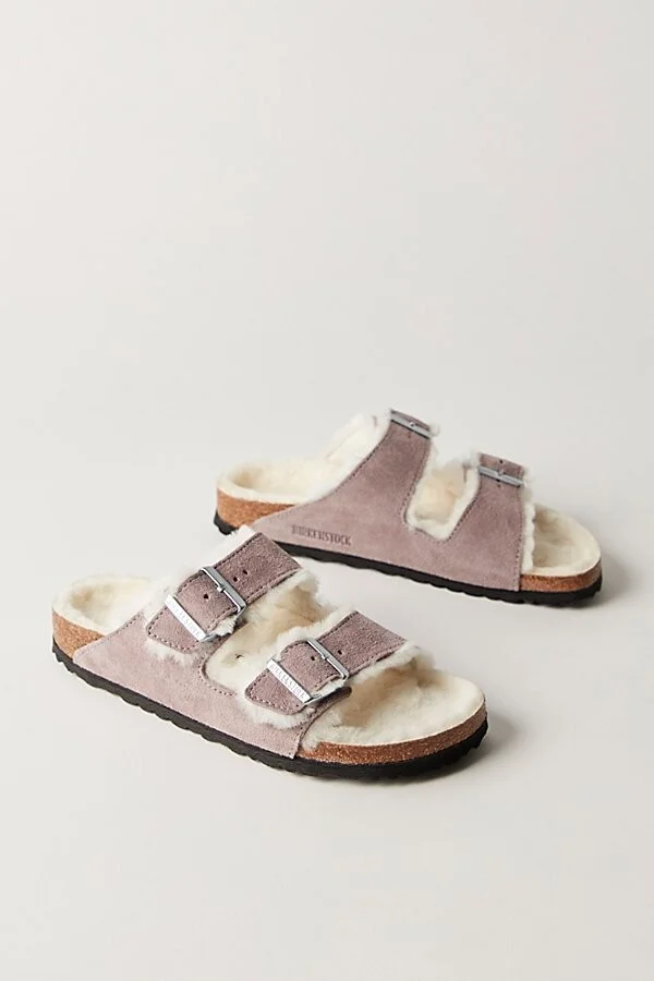 Birkenstock Arizona Shearling Sandals - Image 2