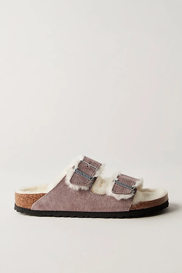 Birkenstock Arizona Shearling Sandals - Image 3