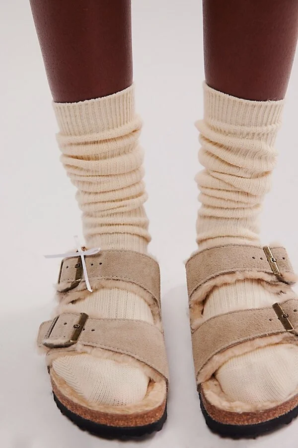 Birkenstock Arizona Shearling Sandals - Image 2