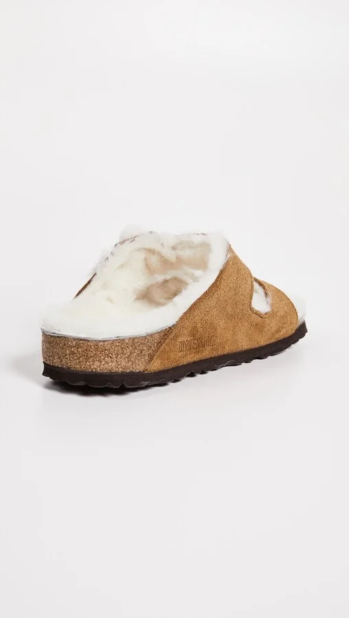 Birkenstock Arizona Shearling Sandals - Image 4