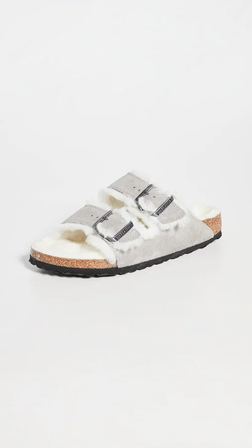 Birkenstock Arizona Shearling Sandals - Image 2