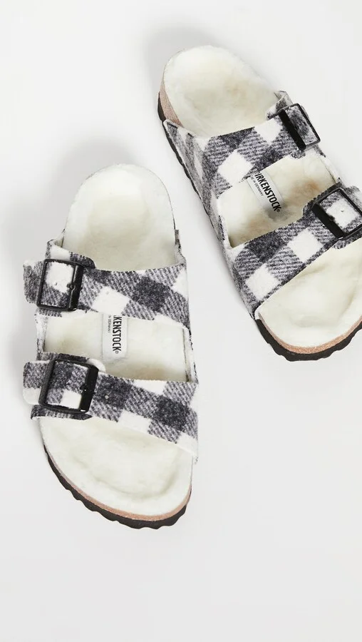 Birkenstock Arizona Shearling Sandals - Image 4