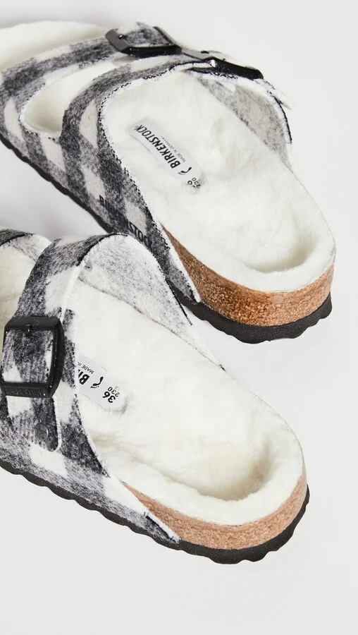 Birkenstock Arizona Shearling Sandals - Image 5