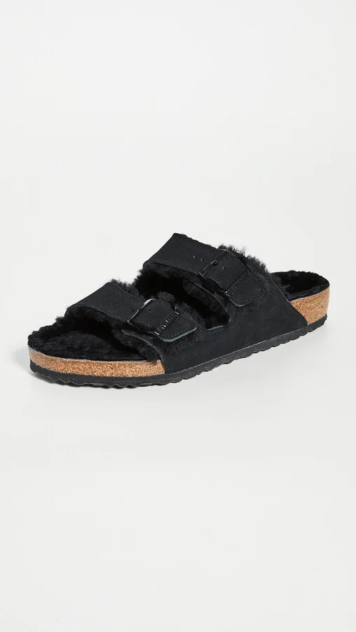 Birkenstock Arizona Shearling Sandals - Image 2