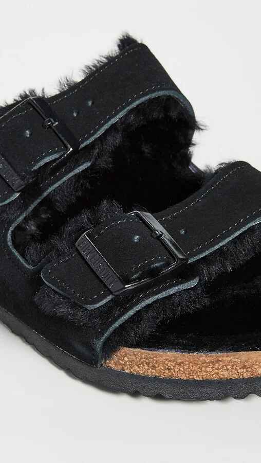 Birkenstock Arizona Shearling Sandals - Image 5