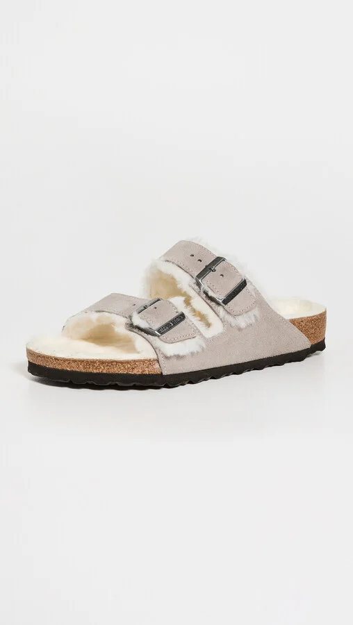 Birkenstock Arizona Shearling Sandals - Image 2
