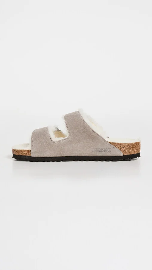 Birkenstock Arizona Shearling Sandals - Image 3