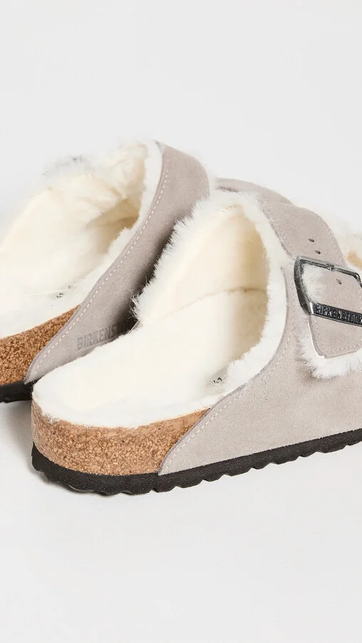 Birkenstock Arizona Shearling Sandals - Image 5