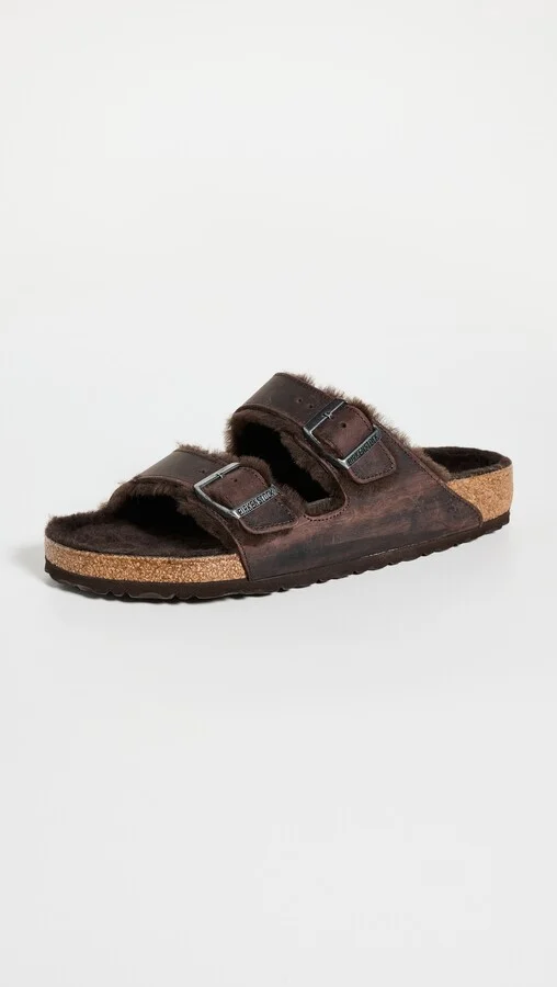 Birkenstock Arizona Shearling Sandals - Image 2