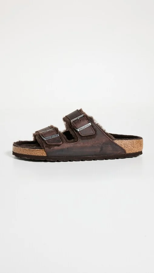 Birkenstock Arizona Shearling Sandals - Image 3