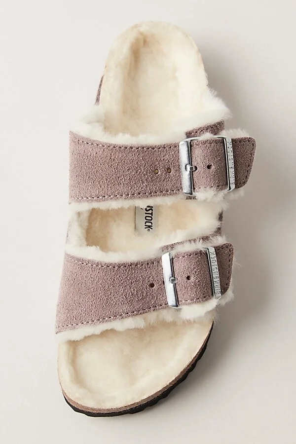 Birkenstock Arizona Shearling Sandals