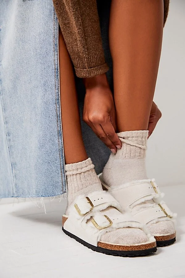 Birkenstock Arizona Shearling Sandals