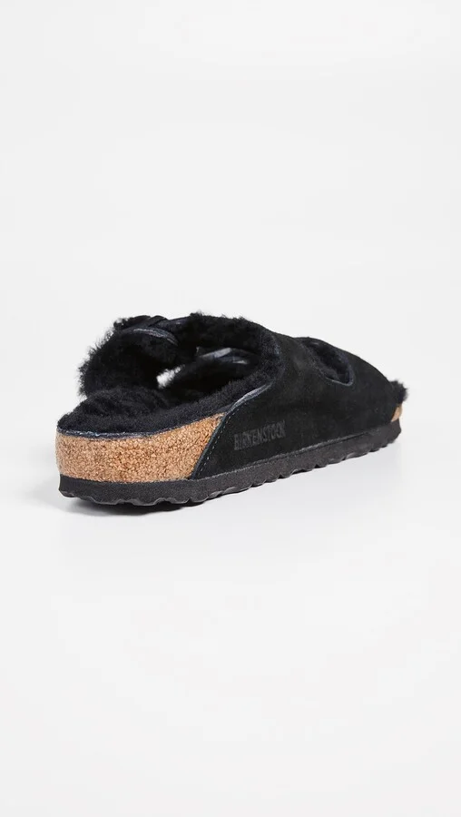 Birkenstock Arizona Shearling Sandals - Narrow - Image 4