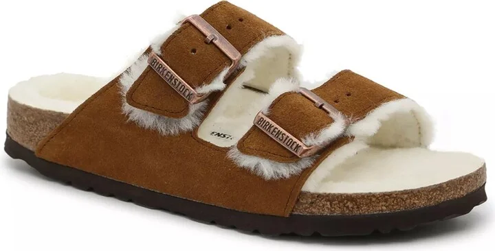 Birkenstock Arizona Shearling Slide Sandal
