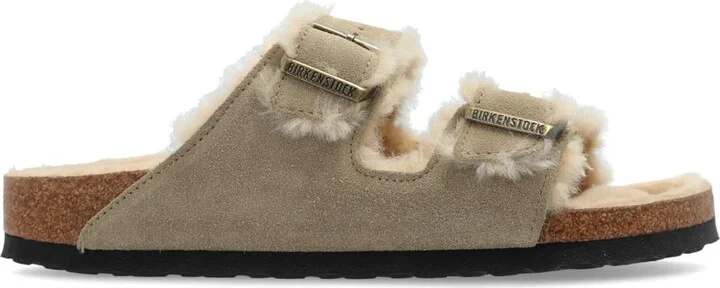 Birkenstock 'arizona Shearling' Slides