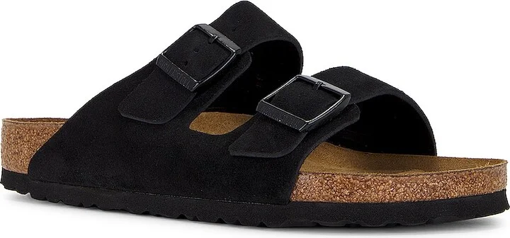 BIRKENSTOCK Arizona Soft Foot Bed in Black - Image 2