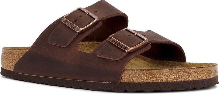 BIRKENSTOCK Arizona Soft Footbed Sandal in Brown - Image 2