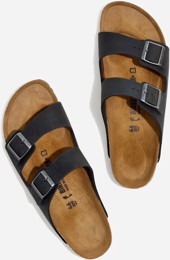 Birkenstock® Arizona Soft Footbed Sandals in Oiled Leather