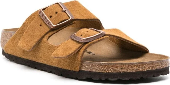 Birkenstock Arizona Suede Leather Sandals - Image 2