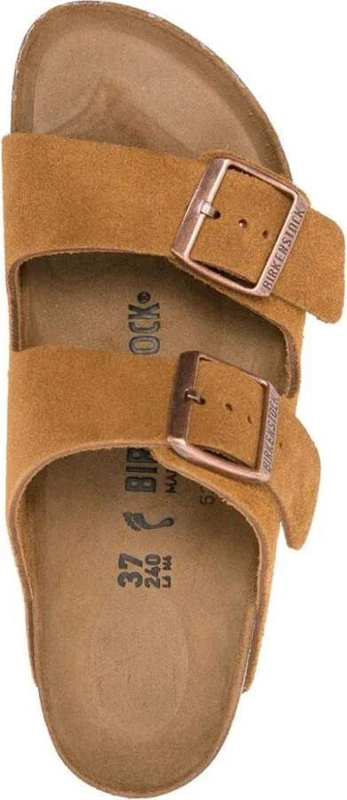 Birkenstock Arizona Suede Leather Sandals - Image 4