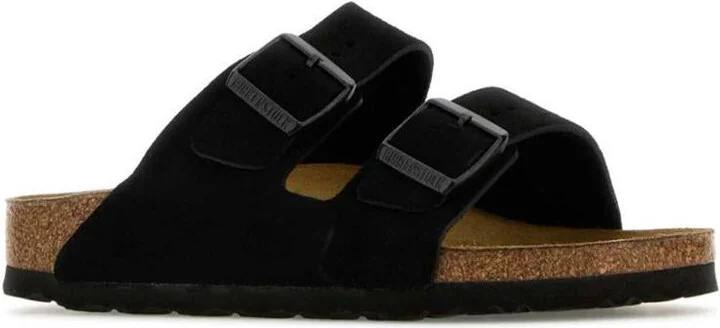 Birkenstock Arizona Suede Leather Sandals - Image 2