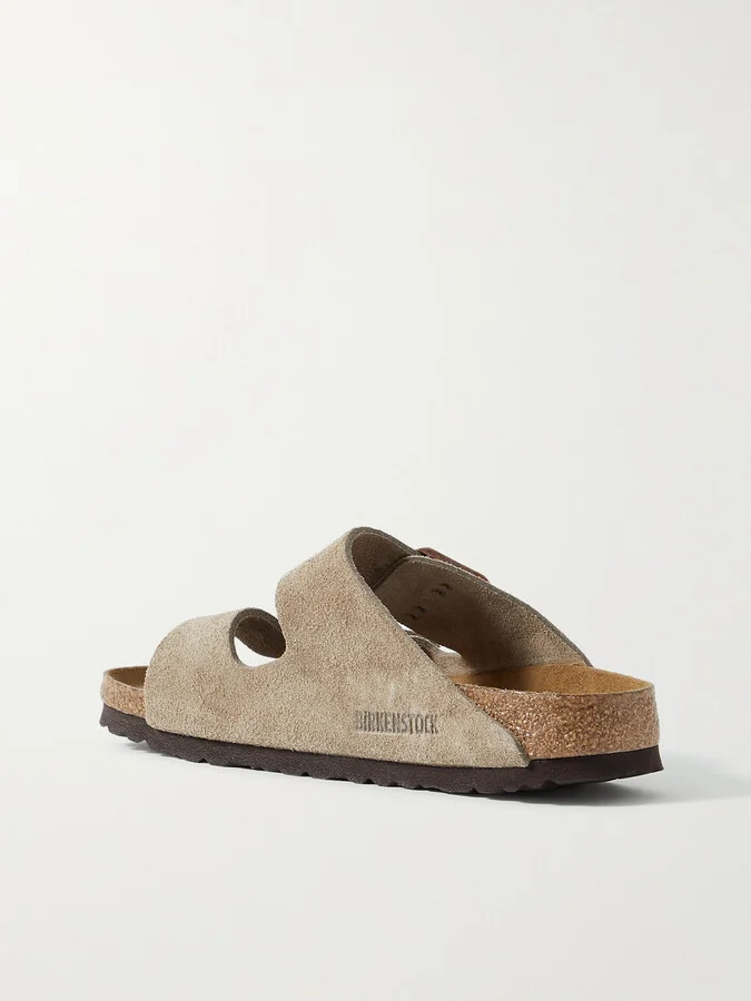 Birkenstock - Arizona Suede Sandals - Brown - Image 3