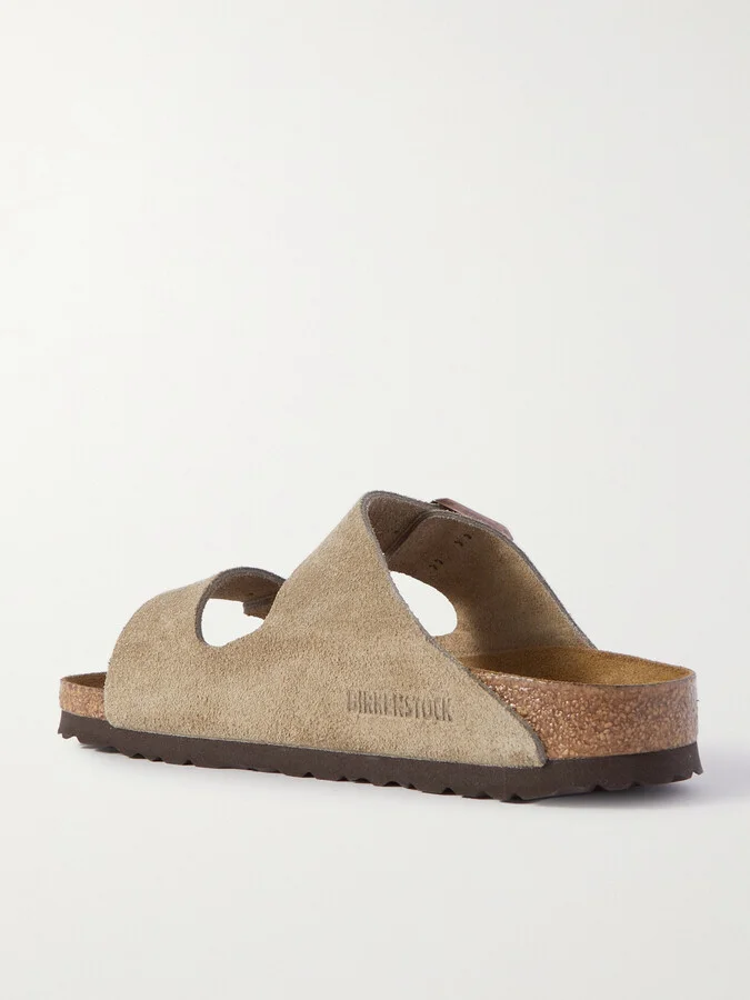 Birkenstock - Arizona Suede Sandals - Brown - Image 3