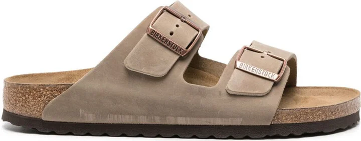 Birkenstock Arizona Tabacco Brown, Oiled Leather Shoes