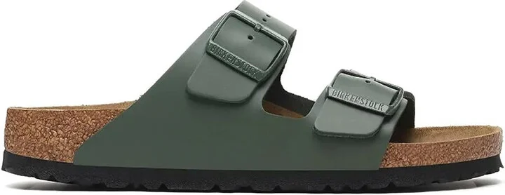 Birkenstock Arizona Thyme, Natural Leather Shoes