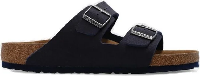 Birkenstock Arizona Vegan Double-Buckle Slides