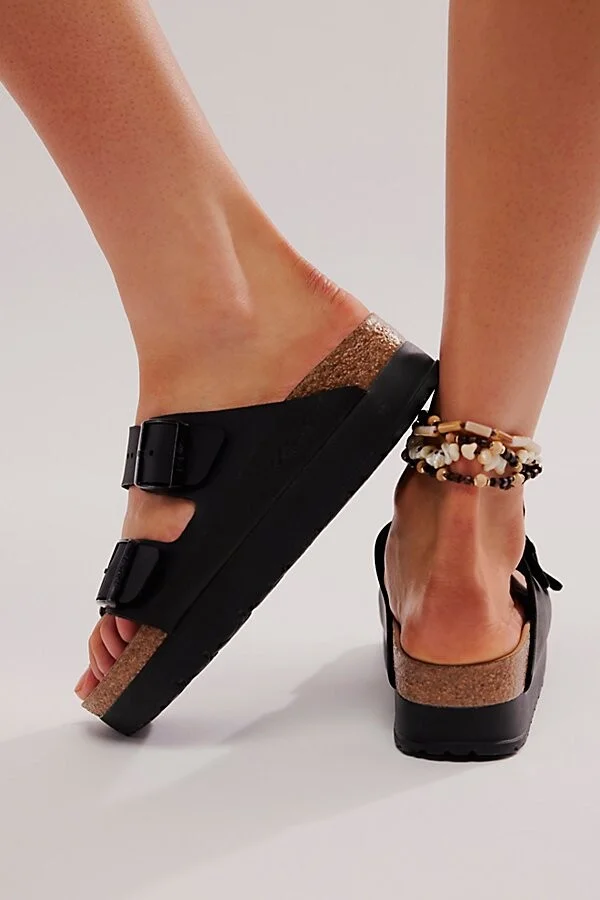 Birkenstock Arizona Vegan Platform Sandals - Image 3